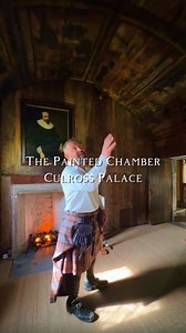 25K views · 5.1K reactions | Welcome to the painted chamber inside Culross palace, where words of wisdom from centuries ago adorn the ceiling. It’s always a pleasure to see (or scare) my friend Linda when she’s working in the palace! If you had your own painted chamber, what quotes would you want on it? Let me know your favourite quotes in the comments! #culrosspalace #paintedchamber #history #scotland #wisdom | Andy the Highlander | Facebook