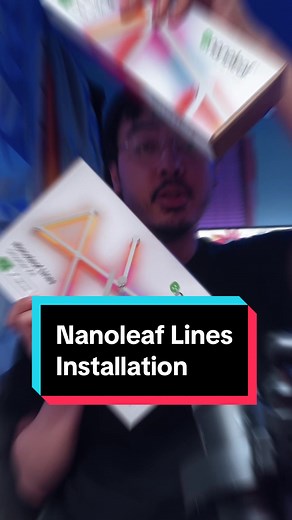 Installing $300 Nanoleaf Lines 👀@Nanoleaf . . . #nanoleaf #rgb #rgblights #setup #setupgaming #tech #technology #techtok #chillvibes #aesthetics #gamingsetup #fyp #foryoupage #primeday #techdeals