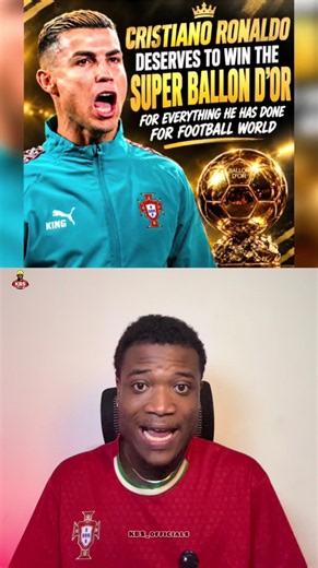 At this point the ballon D’or organizers need to hand over the super ballon D’or for everything he has done for the football world , imagine playing at the highest level at the age of 45yrs #kbs_officials #portugal #nationsleague #roanldo #ballondor