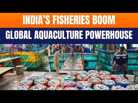 India’s Fisheries Boom: Output, Exports Surge | Global Seafood Powerhouse Rising