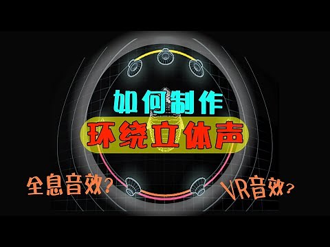 如何制作5.1环绕立体声|全息音效|VR音效|Adobe Audition CC基础教程