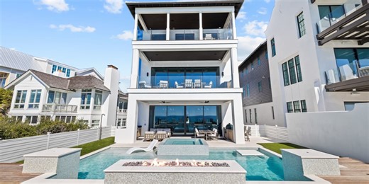 A $25 Million Beachfront New Build Lists as the Most Expensive House in North Florida