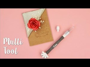 How to Use the Multi-Tool Starter Kit - Sizzix