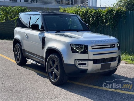 Recon 2023 DIGITAL METER LEATHER SEAT BLK INT 360CAM MATRIX LED BSM APPLE PLAY Land Rover Defender 2.0 90 P300 S UNREG - Carlist.my