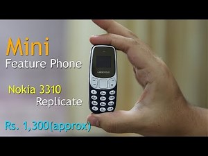 L8Star BM10 Mini Phone (smallest feature phone), Nokia 3310 replica, Price Rs. 1,300