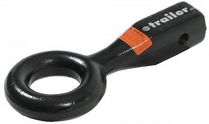 2015 Toyota 4Runner Trailer Hitch Receiver Mounted Forged Tow Eye, 10K