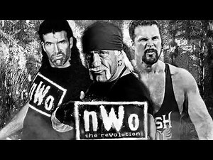 WWE : NWO Theme Song "Rockhouse" ( Hulk Hogan , Kevin Nash , Scott Hall , Randy Savage )