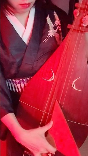 Satsuma Biwa Close-up 🪕🔥Demon Slayer Nakime