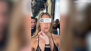 Bar Refaeli shows off slim figure in black underwear at photoshoot