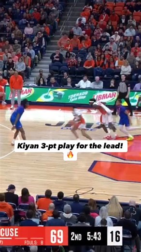 Kiyan in flow state 😵‍💫 | Syracuse Men's Basketball