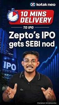 Zepto IPO Latest News 🔥 SEBI Approval Received | The ₹7 Billion Startup Story
