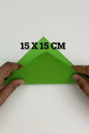 How to make easy paper Jumping Frog Toy/ paper crafts for kids/ paper craft #shorts (1-minute video)