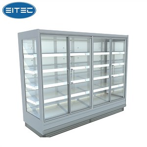 [Hot Item] Supermarket Display Commercial Fronted Multideck Fridge Refrigerator Display Freezer