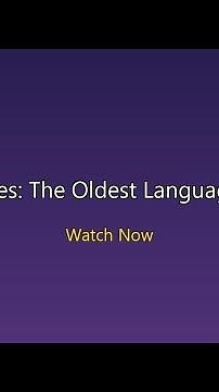 Timeless Tongues: The Oldest Languages Still Spoken Today