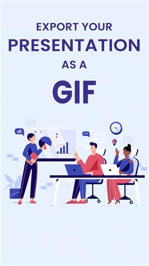 ⚡ Turn Your PowerPoint Into an Animated GIF in Seconds #shorts #tutorial