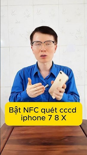 Turn on NFC to scan CCCD on iphone 7 8 X #cccd #nfc #iphone #ios #short #shorts #smartphone #tips