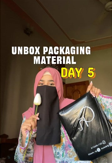 Unboxing My New GH Store Packaging Materials