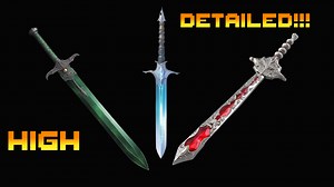 Realistic 2d Swordpack ★★★★★