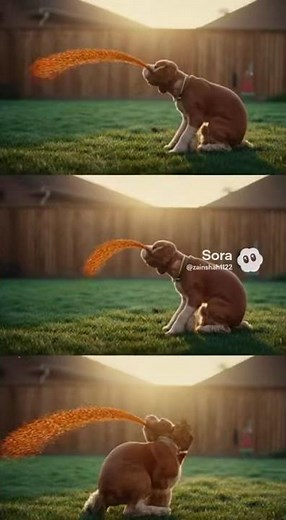 "A dog has crazy diarrhea that when he poops, an explosion is caught on a ring camera#viral#shorts