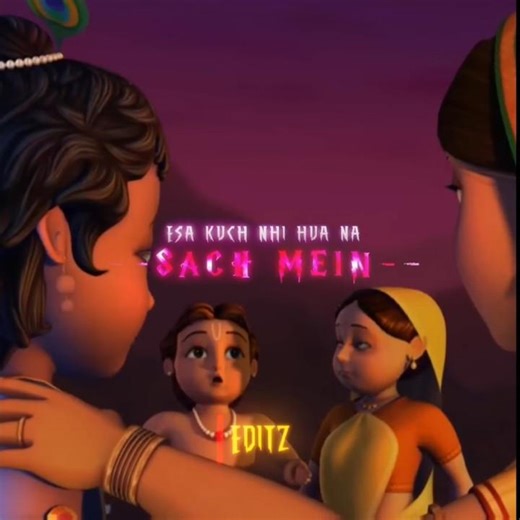 "Kya Asambhav Maiya" 💀🙏 || GALACTICO (SLOWED) || SHRI KRISHNA EDIT 4K