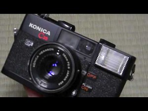 Konica C35 EF Film Camera Review with photos