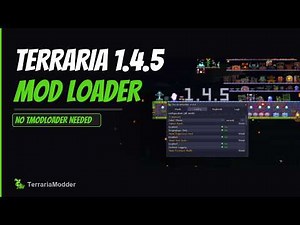 TerrariaModder Gameplay Trailer -- Terraria 1.4.5 Mod Loader