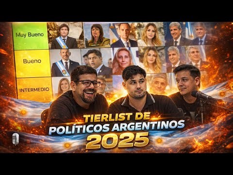 TIERLIST: ARGENTINE POLITICIANS OF 2025 Who was the best politician this year?│Doble Filo News