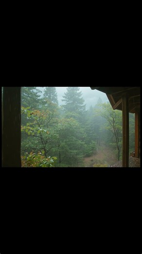 Thunderstorm & Rain on Roof #rainsounds #sleepsounds #relaxingrain #rain #thunderstorm #cabinrain