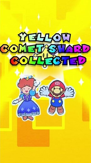 Comet Shard Collected | Paper Mario: The Origami King - 5th Anniversary | Paper Mario Stop-Motion