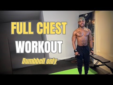 Full Chest Workout with Dumbbells! Build Muscle, Definition and Strength! + 100 Push Ups