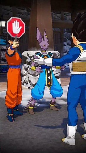 GOKU TROLLS VEGETA 🤣