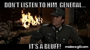 where Eagles Dare  Bluff! on Make a GIF