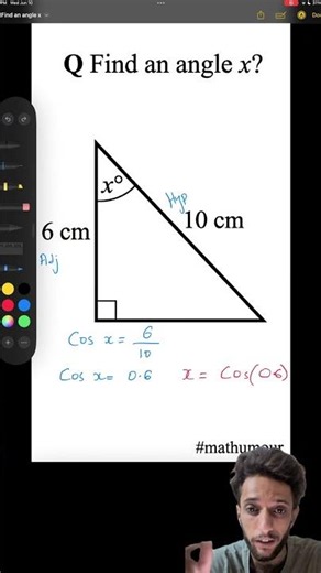IGCSE/ Olevels Maths: Finding an Angle? Use This Trig Trick!