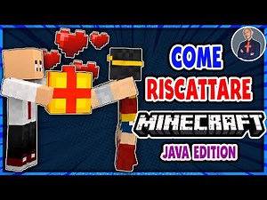 COME RISCATTARE IL CODICE MINECRAFT JAVA EDITION REDEEM MINECRAFT GIVEAWAY
