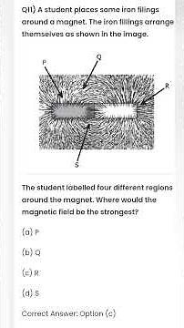Magnetic Effects Of Electric Current MCQ Class 10 Science NCERT ‪@bioneetirrg‬