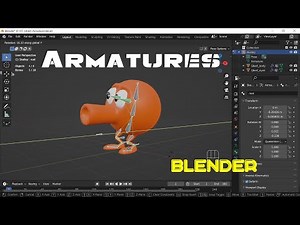 Blender Armatures & Weight Painting | Beginner Tutorial