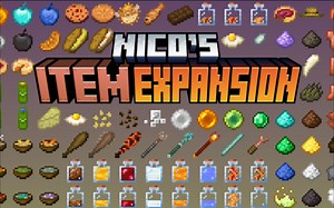 [1.21/授权汉化] Nico的更多物品V1.10.10 ✦ 原版拓展 | 更多物品 | 更多食物 ☭ Item Expansion Addon