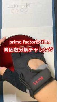 Prime factorization challenge!