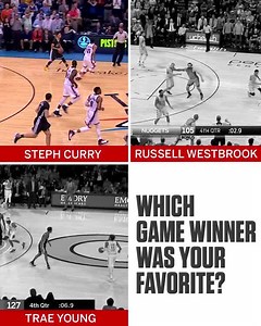316K views · 1K reactions | Three long-range game winners. Which was your favorite? 樂 | ESPN | Facebook
