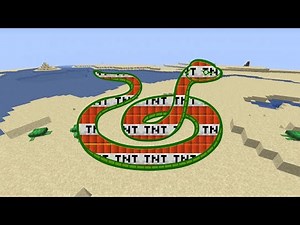 How to Make TNT Snake in Minecraft Education Edition