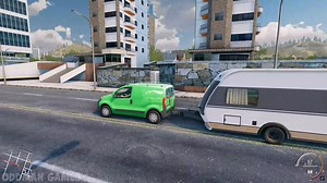 10K views · 194 reactions | Truck & Logistics Simulator: Load and deliver goods in a huge open-world with up to 24 players in multiplayer. Drive and customize over 30 vehicles, from vans to heavy trucks, with realistic physics and damage. Complete diverse missions involving various cargo types. | Oddman Games TV | Facebook