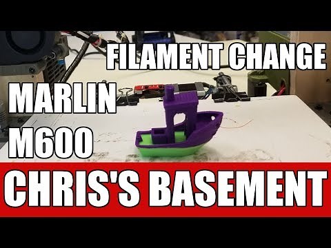 Marlin Filament Change M600 - Chris's Basement