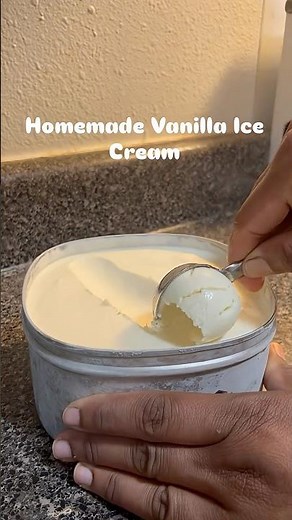 3-Ingredient Homemade Vanilla Ice Cream ‪@rajitharreddy2389‬ channel