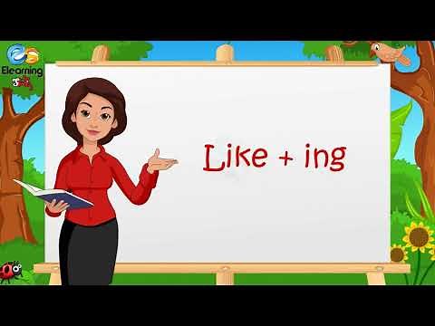 English Grammar: How to use Like + Ing | Like + ing english grammar | Elearning Studio
