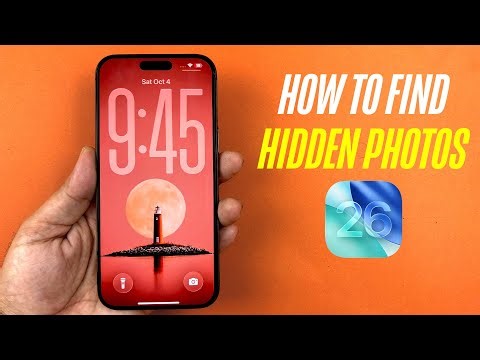 iOS 26: How To Access Hidden Photos