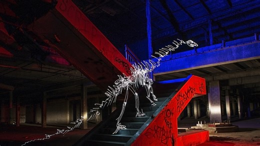 Meet fantastic beasts created by ‘painting’ with light