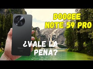 Doogee Note 59 Pro 5G – Mucha batería y memoria ¿Vale la pena en 2025?