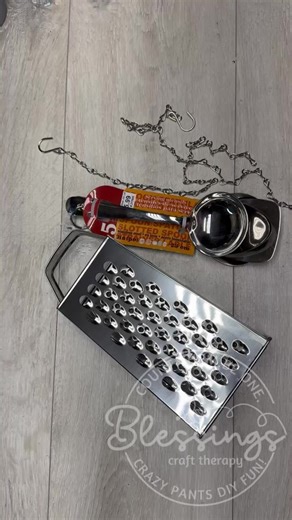 27K views · 538 reactions | Diy Grater Wind Chimes #easycrafts #windchimes #wermemorykeepers #dollartreediy | Blessings Craft Therapy | Facebook