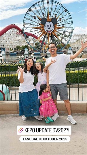 Mrs. Rifiana on Instagram: "🗣️ #KepoYuk update Program Diversity Visa 2027 Per 16 Oktober 2025, belum ada pengumuman resmi pembukaan DV Lottery 2027. TAPI… ini BUKAN berarti dibatalkan yah! Berdasarkan informasi dari Visa Bulletin, periode pendaftaran DV 2027 akan diumumkan beberapa bulan ke depan. 📢 Jadi ini cuma DITUNDA bukan dihapus. Kenapa? 🧐 Karena pemerintah Amerika lagi mempersiapkan sistem pembayaran baru untuk registrasi DV 2027. Untuk pertama kalinya, registrasi program undian Green