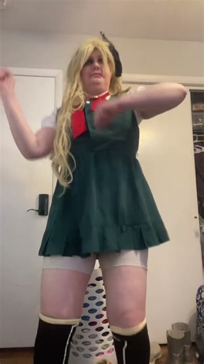 Sonia Nevermind is back #cosplay #danganronpa #dance #sonianevermind